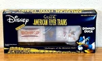 New Lionel Gilbert Disney Donald & Daisy American Flyer Trains Gauge Boxcar. Fixed Price $59.99.