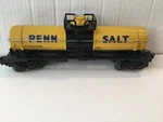 Lionel Scale Penn Salt Tank Car Fine, No Box 6-26713. Fixed Price $15.98.