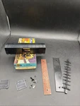 Athearn 5520 Ho 50' Sd Ribbed Box Car Kit Undecorated Black Nos Read. Fixed Price $8.00.