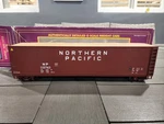 Mth Premier Northern Pacific Wood Chip Hopper W/ Load 20-97502. Fixed Price $45.00.