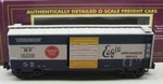 Mth Premier Missouri Pacific 40 Boxcar 20-93008 Scale Mopac Eagle Merchandise. Fixed Price $49.99.
