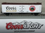 Coors Golden Light " Silver Bullet 40 Ft Steel Ice Bunker Reefer Ho Scale New. Fixed Price $99.95.