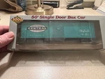 Proto 2000 Nyc 176737 50 Single Door Boxcar 920-54281 New York System Rtr Ob. Fixed Price $18.00.