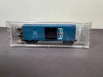 Micro Trains 40' Standard Box Car Boston & Maine 20140 Bm 74409 Scale. Fixed Price $14.99.