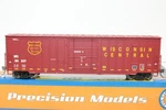 Fox Valley Models Fvm Ho Scale Wc Wisconsin Central 50' Soo 7 Post Door Box Car. Fixed Price $34.00.