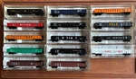 Mtl Micro-trains N-scale 50' Fishbelly Drop-end Gondolas See Pics/details. Fixed Price $20.00.