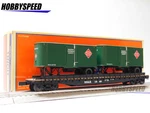 Lionel Railway Express Agency 50' Tofc Flatcar W/2 20' Trailers Gauge 2426730. Fixed Price $148.84.
