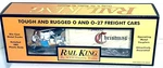 Rail King Mth 2004 Christmas Box Car 30-74183 Nib. Fixed Price $28.21.