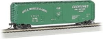 Bachmann 50' Plug Door Boxcar Gulf, Mobile & Ohio - Ho Scale Model Train. Fixed Price $30.41.