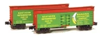 Z Scale Full Throttle FTB9202-1 Nrcc Bananas 34' Woodside Reefers Set #1. Fixed Price $69.30.