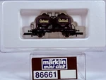 Marklin Mini-club Z-scale 86661, Club-kraftfutterwerke Dry Goods Silo Car. Fixed Price $24.00.