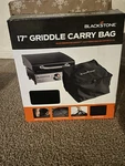 Blackstone 22" Griddle Cover & Carry Bag Weatherproof Tabletop New Sealed. Fixed Price $22.00.