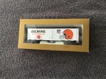Mantua Ho Scale Cleveland Browns Nfl Super Bowl Box Car. Fixed Price $40.00.