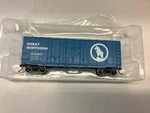 Roundhouse #1010 Scale Great Northern 40' Grain Box Car RD.#6817. Fixed Price $26.95.