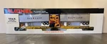 Lionel New Sealand T.t.u.x. Flat Cars With Semi Trailers 6-16322. Fixed Price $79.99.