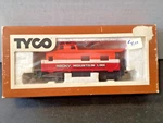 Vintage Tyco Ho Rocky Mountain Line Caboose Model Trains Car #327-27. Fixed Price $9.99.