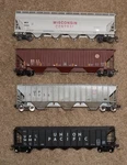 Modern Ho-scale Railcars Lot (walthers, Athearn, Atlas, Trainman, Intermountain). Fixed Price $25.00.