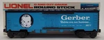 Lionel 6-9877 Gauge Gerber Baby Food Billboard Reefer Car Ln/box. Fixed Price $27.46.
