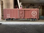 Ho Scale Athearn Assembled 40' Single Door Box Car. Atlantic Coast Lineacl 20707. Fixed Price $9.00.