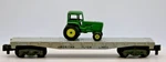 American Flyer Flat Car With John Deer Tractor Load Scale 1:64. Fixed Price $29.99.