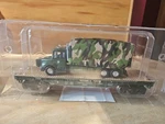 Menards Train Gold Line 279-3479 Scale Us Army Flatcar Cargo Truck New. Fixed Price $24.00.