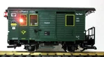 Lgb 32190 Green Post Sliding Door Wagon W/ Metal Wheels. Fixed Price $98.95.