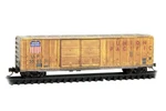 Scale Micro-trains Mtl 030 44 181 Union Pacific 50' Rib Side Box Car Weathered. Fixed Price $37.25.