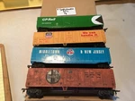 Bachmann Ho Box Cars Santa Fe 55360 Up 166817 Cp Rail #202143 Middletown #120747. Fixed Price $9.99.
