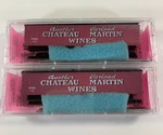 Roundhouse 8272 Chateau Martin Wines 50" Reefer 2PK, Scale -no Trucks/couplers. Fixed Price $10.00.