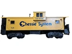 Lionel Chessie System Extended Version Caboose Gauge 6-19700. Fixed Price $35.00.