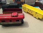 Lot Of Marx Rail Cars-baltimore & Ohio 241708, Scl, Nyc 20102, Tender. Fixed Price $14.99.