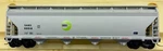 Scale Atlas 3960 Cargill Acf 4-BAY Centerflow Covered Hopper Samx #60018. Fixed Price $24.00.