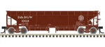 Atlas Ho 70-TON Hart Ballast Car Rio Grande D&rgw #25018 20006804. Fixed Price $42.98.