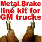 Brake Line Kit 2WD Chevrolet S10 Gmc S15 1995 1997 1996 1998. Fixed Price $99.99.
