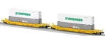 Lionel 6-27707 Union Pacific Husky Stack 2-PACK Nib. Fixed Price $229.99.