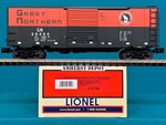 6-27244 Lionel Great Northern PS-1 Box Car Scale Gn New. Fixed Price $89.95.