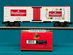30-78033 Mth Railking Anheuser Busch Budweiser Reefer O/O27 Beer New. Fixed Price $44.95.