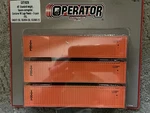 Scaletrains.com Ho 40 Itel Containers. Fixed Price $50.00.