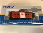 Bachmann Silver Series #16824 Ho Scale Jc Wide-vision Caboose Rd. #91529. Fixed Price $38.95.