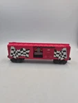 Gauge-lionel Nascar Boxcar Checkered Champion W Trophies 25028 Read Desc.. Fixed Price $24.99.