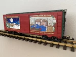 Piko 38905 Christmas 2021 Boxcar G-scale (limited Run). Fixed Price $85.00.