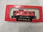 Tyco 327J:350 Ho Scale 8 Wheel Offset Cupola Caboose "at&sf 7240". Fixed Price $27.28.