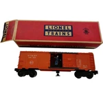 Lionel 3484-25 Operating Box Car W/ Original Instructions Gauge Damage. Fixed Price $35.70.