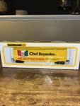 Bachmann Ho Scale 51' Steel Box Car Chef Boyardee Train No. 1081. Fixed Price $13.50.