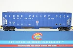Athearn Scale Uslx Boone Valley Iowa 54' Fmc 4750 Covered Hopper Car Nos. Fixed Price $50.00.