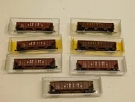 Atlas Scale Union Pacific 90 Ton Coal Hoppers W/loads 32631/32634 - Lot Of 7. Fixed Price $110.00.