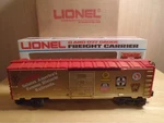 Factory Sealed Case 3 Lionel 9418 Famous American Rr Commemorative Box Cars. Fixed Price $350.00.