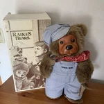 Vintage Robert Raikes Bear Lionel Train Conductor #17023 1989. Fixed Price $19.99.