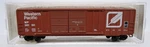 Scale Kadee Micro Trains 30080 50 Rib Side Box Car, Western Pacific, Wp. Fixed Price $10.00.