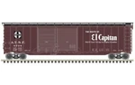 Atlas 20006591 Ho Sf "el Capitan" 50' Double Door Box Car 8734. Fixed Price $30.69.